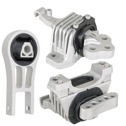 Solid Spare 3PCS Complete Engine Motor &Transmission Mount For Jeep Cherokee Chrysler 200