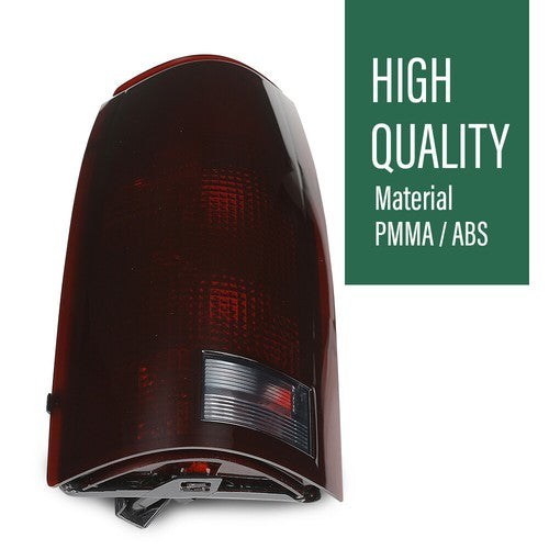 Solid Spare Fit For 88-99 Chevy Silverado GMC Sierra C/K Tail Lights Brake Lamps Smoke