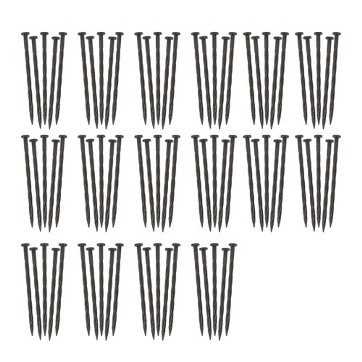 Solid Spare Plastic Landscape Anchoring Spikes For Garden Lawn Yard Lands Tent 80 Pcs 8 "