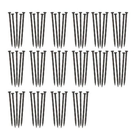 Solid Spare Plastic Landscape Anchoring Spikes For Garden Lawn Yard Lands Tent 80 Pcs 8 "