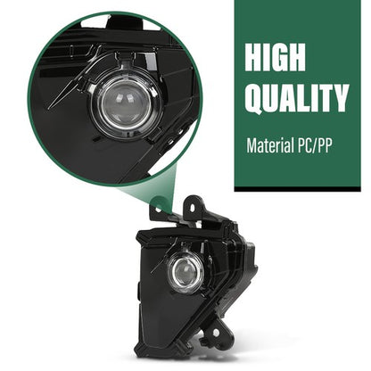 Solid Spare LED Fog Light Driving Lamp Left Driver Side Fit For 2014-2023 Lexus GX460 GX400