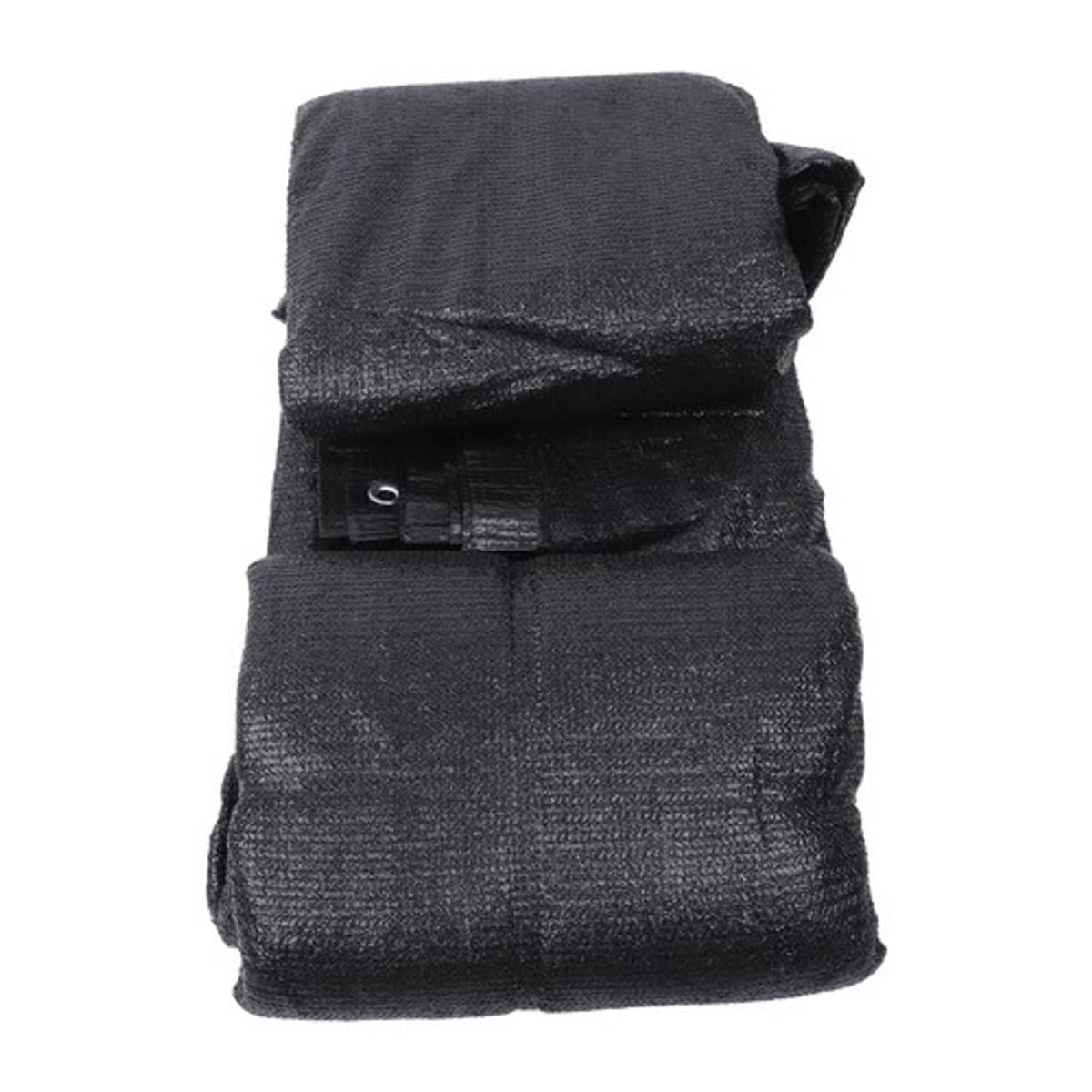 Solid Spare Heavy Duty Garden Privacy Fence 5FTx50FT Black Barrier Net With Zip Ties