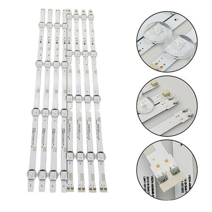 LED Backlight Strip(8)For Samsung UN48J5000AFXZA UN48J5000AF UN48J6200 UN48J5000