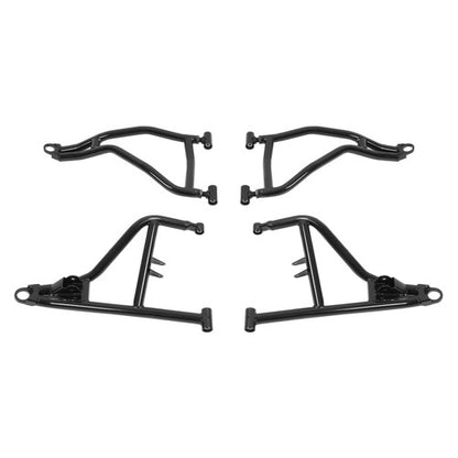 Solid Spare 2 Inch For Polaris RZR XP 1000 2014-2023 Forward Offset Front A-Arms Black