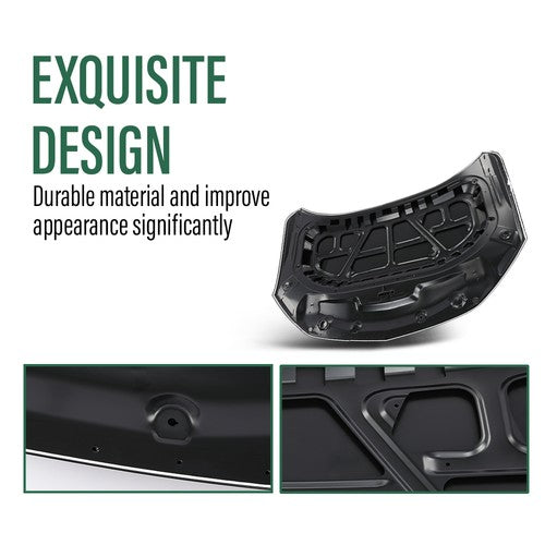 Solid Spare Hood Fit For 2019 2020 2021 2022 2023 2024 2025 2026 Chevrolet Blazer