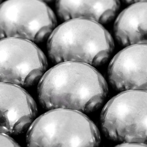 Solid Spare 50pcs of Precision Steel Balls - [1 Inch] Steel for Bearings Use, G25 precision