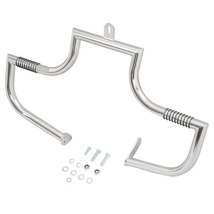Solid Spare Highway Bars Engine Guard Crash For Harley Heritage Softail Fatboy 86-99