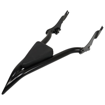 Solid Spare For CVO Road Glide Road King Street Glide Black 22 Inch Backrest Sissy Bar NEW