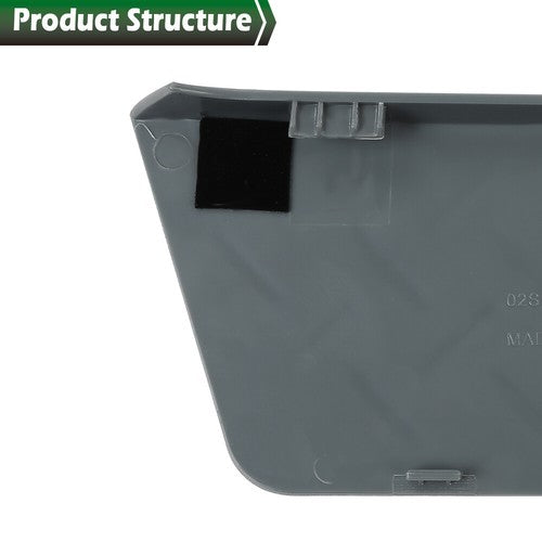 Solid Spare Fit For 2011-2014 Ford F150 Driver Side Front Seat Shield Cover Panel Bezel Gray