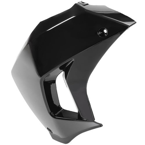 Solid Spare Left Radiator Shrouds Painted Black For Kawasaki KLR650 08-18 KLR650 Camo 16-18