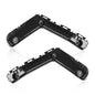 Solid Spare Fit For 2014-2016 Toyota Corolla Left & Right Side Front Bumper Bracket