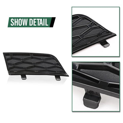 Solid Spare Front Bumper Air Inlet Grill Cover Trim Left Side Fit For 06-09 Range Rover