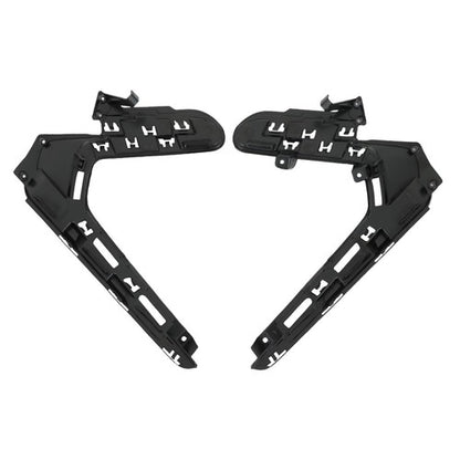 Solid Spare Fit For Chevrolet Trax 2023 2024 Plastic Front Bumper Grille Chrome Trim Kit
