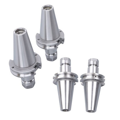 Solid Spare TOTAL 4 Pcs Tool Holder CAT40-ER16 short & long 0.0001 Runout Collet Chucks New