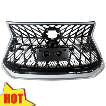 For 2016-2021 Lexus LX570 Luxury Grill Front Upper Grille Chrome Black NEW Style