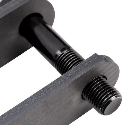 Solid Spare Heavy Duty Shackle Upgrade Kit Tandem Axle Trailer Spring Suspension Rebuild Kit