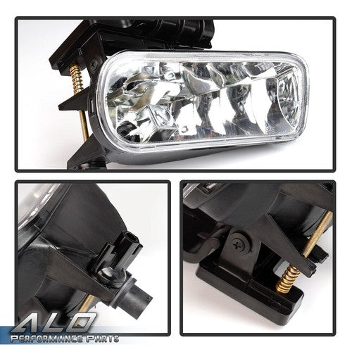 Solid Spare Front Bumper Fog Lights Driving Lamps Fit For 2000-2006 Chevy Suburban Tahoe