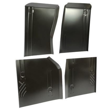 Solid Spare LhRh 1984-2001 Cherokee & Wagoneer 4 Pcs Front / Rear Floor Pan Set For Xj Serie