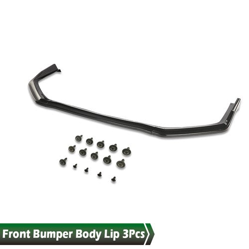 Solid Spare Front Bumper Lip Spoiler Splitter Fit For 2015-2021 Subaru WRX STi CS-Style