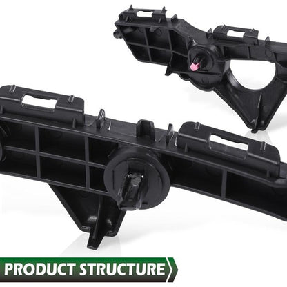Solid Spare Fit For 2013-2015 Toyota RAV4 Rear Bumper Retainer Bracket Left+Right Side