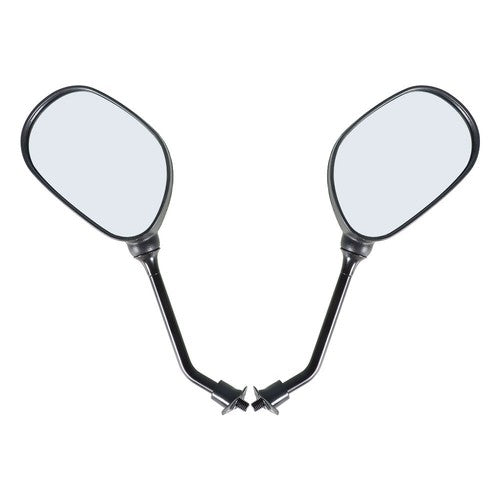 Solid Spare US For Honda Yamaha ATV Rear View Side Mirrors 7/8" Handlebar Mount New