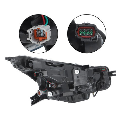 Solid Spare Clear Lens New For Nissan Versa S SR SV 2020-2021 Pair Headlight Replacement LED