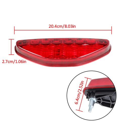 Solid Spare Red Rear Brake / Tail Light For Honda TRX450R & TRX450ER 33700-HP1-601 ATV