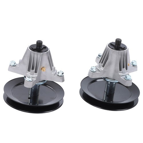 Solid Spare 2 Pack Spindle For Cub Cadet 618-09260 618P09260 RZT2242 Z5200 ZTS1-42 Fab