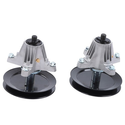 Solid Spare 2 Pack Spindle For Cub Cadet 618-09260 618P09260 RZT2242 Z5200 ZTS1-42 Fab