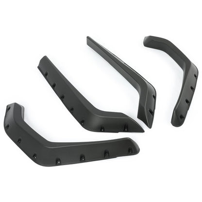 Solid Spare Set Of 4PCS Fender Flares For Polaris RZR 800 2008-2010 Snap On Black Plastic