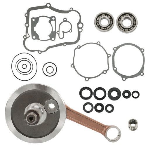 Solid Spare Engine Bottom End Rebuild Kit Gaskets Crankshaft Seals For Yamaha YZ85 2002-2014