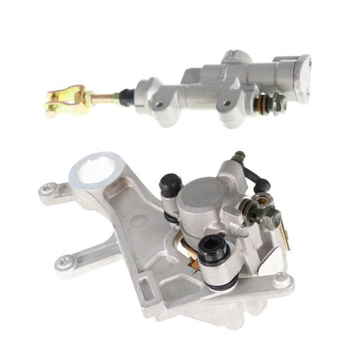 Solid Spare Rear Brake Master Cylinder &Brake Caliper &Hose Assembly For Honda CRF450 CRF250