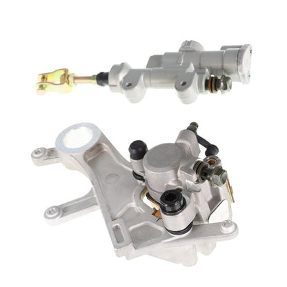 Solid Spare Rear Brake Master Cylinder &Brake Caliper &Hose Assembly For Honda CRF450 CRF250