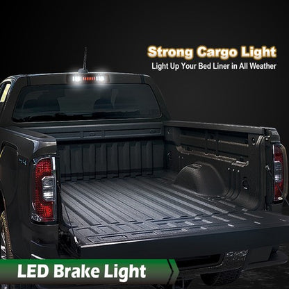 Solid Spare Fit For 15-18 Colorado Canyon Smoke/Chrome LED 3rd Brake Light Cargo Lamp