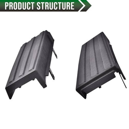 Solid Spare Fit For 2009-2014 Ford F150 Flexible Flex Step Tailgate Molding Trim Black New