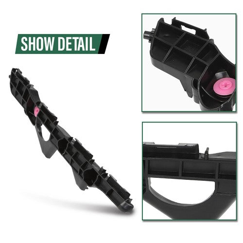 Solid Spare Fit For 2016-2018 Toyota RAV4 Rear Bumper Retainer Bracket Left Side TO1142121