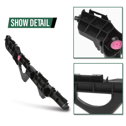 Solid Spare Fit For 2016-2018 Toyota RAV4 Rear Bumper Retainer Bracket Left Side TO1142121