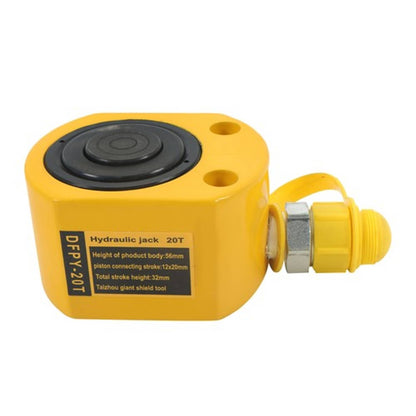Solid Spare Multi-stage Low Height Cylinder 20Ton Hydraulic Ram Jack 1 Inch Stroke Lifting ?