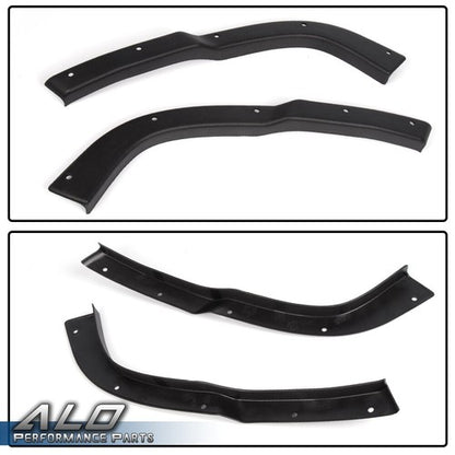 Solid Spare Fit For 84-01 Cherokee XJ 4-Door Pocket Rivet Off-road Wheel Wide Fender Flares