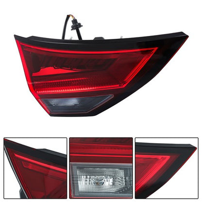 Solid Spare Driver/Left Side Tail Light Tail Lamp Inner Clear For Nissan Rogue 2021 22 2023