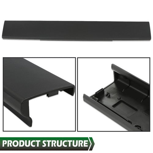 Solid Spare Fit For 08-16 Ford Super Duty F250 F350 Flex Step Tailgate Trim Cap Molding 3pcs