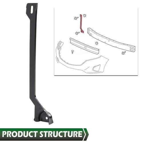 Solid Spare Fit For 2018-2022 Chevrolet Equinox Front Bumper Fascia Support Brace 84273816