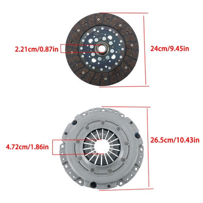 Solid Spare 05-170 Automotive Clutch Kit w/Kit Lube Pack For Hyundai Santa Fe 2010 2011-12