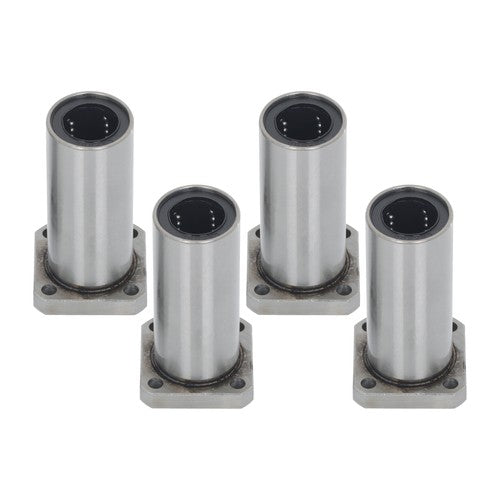 Solid Spare LMK20UU Linear Bearing 4Pcs 20mm Bore 32mm OD 80mm Long Square Linear Bearing