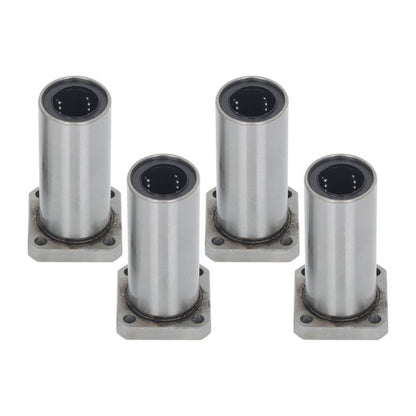 Solid Spare LMK20UU Linear Bearing 4Pcs 20mm Bore 32mm OD 80mm Long Square Linear Bearing