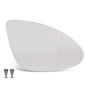 Solid Spare Passenger Side Heated Mirror Glass W/Backing Plate Fit For 11-17 Porsche Cayenne