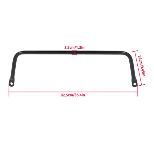 Solid Spare For Polaris Matte Black Stabilizer Tube Ranger 1000 Crew XP 5341248-458