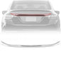 Solid Spare For 2016 2017 Honda Accord Sedan Rear License Garnish Chrome Trim Trunk Molding