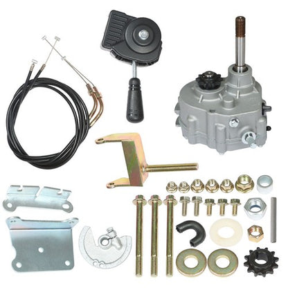 Solid Spare Transmission Forward Reverse Gear Box Replacement For Go Kart 2HP-13HP Engine