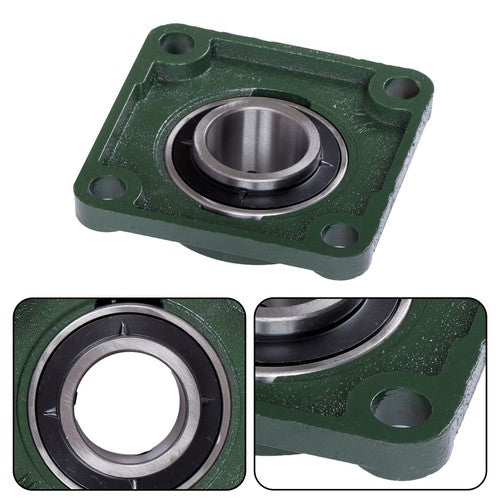 Solid Spare 10× UCF209-28 1-3/4" Bore Pillow Block Flange Bearing 4 Bolt Solid Base